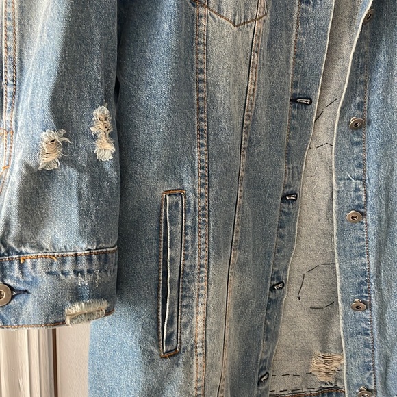 Sundays One of a kind Jean distressed Jacket - Picture 5 of 11
